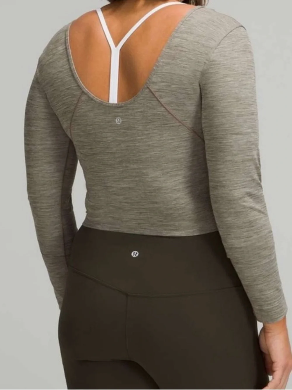 Lululemon Align Long Sleeve Shirt in Heathered Rover